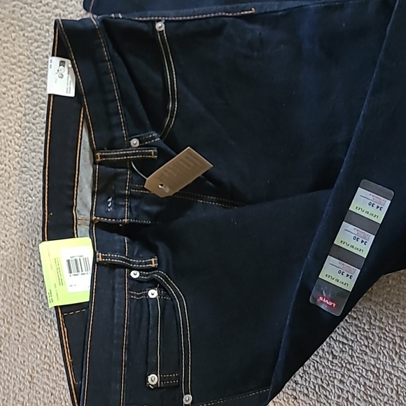 Levi's Men's Dark Blue Flex Jeans - Picture 6 of 6